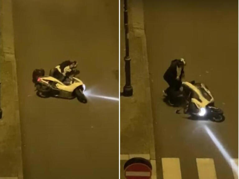 Trieste: ubriaco in scooter prova a guidare ma finisce contro una vettura
